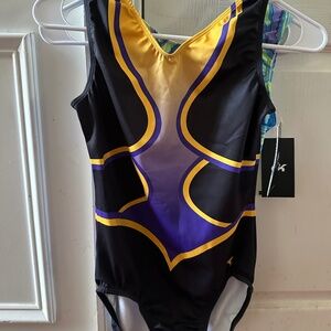 LSU leotard